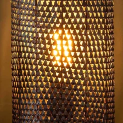 Wohnen Metall Tischleuchte in Schwarzbraun - Bageria