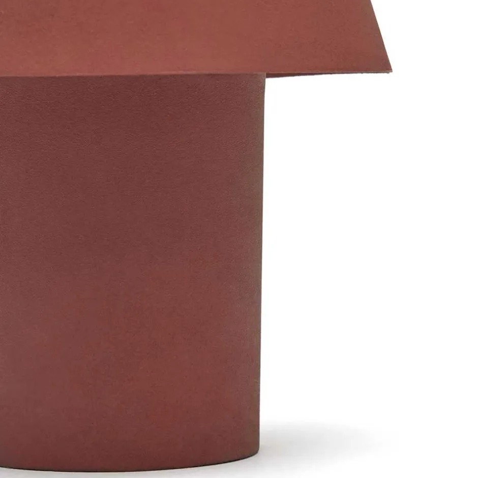 Wohnen Metall Tischleuchte in Terracotta - Dorian