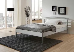 Wohnen Metallbett Matilda in Grau