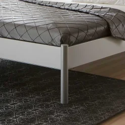 Wohnen Metallbett Matilda in Grau