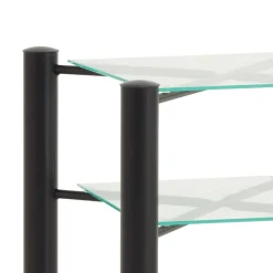 Wohnen Metall-Doppelbett Looks in Schwarz (dreiteilig)