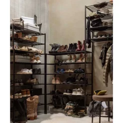 Metallregal mit acht Schuhgittern - Top^Wohnen Clearance