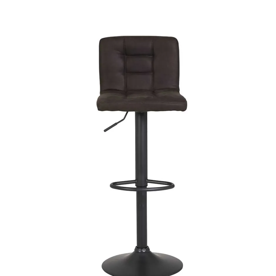 Microfaser Barstuhl in Schlammfarben - Cervasius (2er Set)^Wohnen Hot