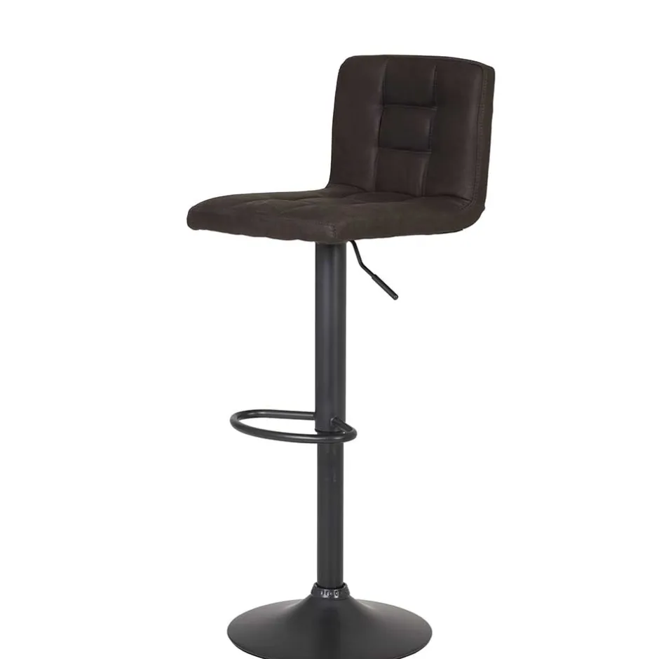 Microfaser Barstuhl in Schlammfarben - Cervasius (2er Set)^Wohnen Hot