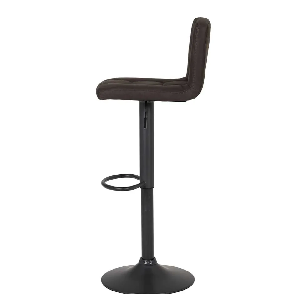 Microfaser Barstuhl in Schlammfarben - Cervasius (2er Set)^Wohnen Hot