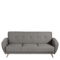 Microfaser Bettcouch mit drei Sitzplätzen - Durencas^Wohnen