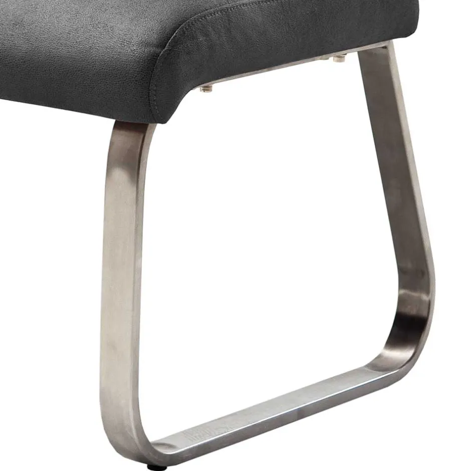 Wohnen Microfaser Esszimmer Bank für drei Personen - Invedito