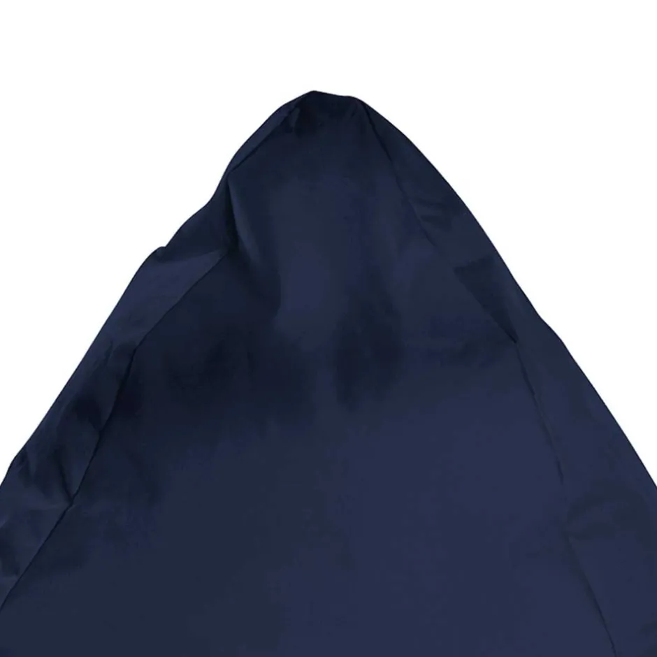 Microfaser Sitzsack Masina in Blau^Wohnen New