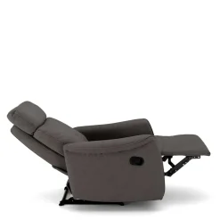 Wohnen Microfaser TV Relaxsessel in Dunkelgrau - Vergoma