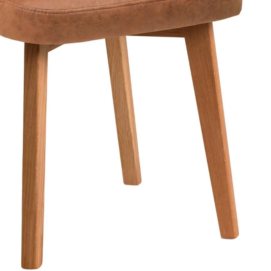 Wohnen Microfaserstuhl mit Armlehnen - Oseidon