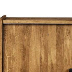 Mid Century TV Lowboard aus Wildeiche massiv - Hardus^Wohnen Discount