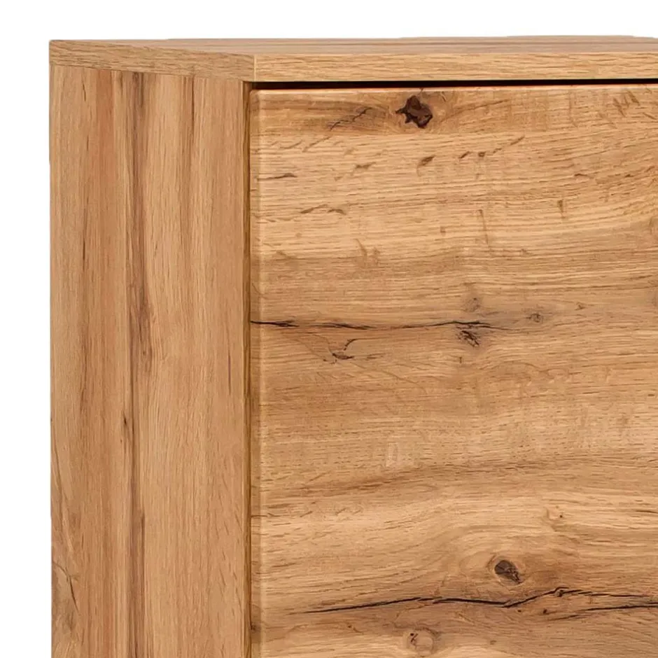 Midi Badschrank in Holzoptik Wildeiche - Drumias^Wohnen New