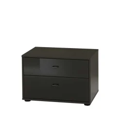 Wohnen Mini Kommode Cornea in Grau Braun