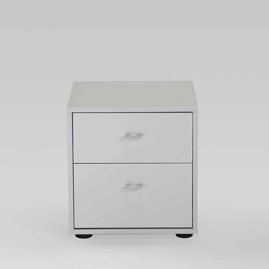 Wohnen Mini Kommode Vessina in Weiß