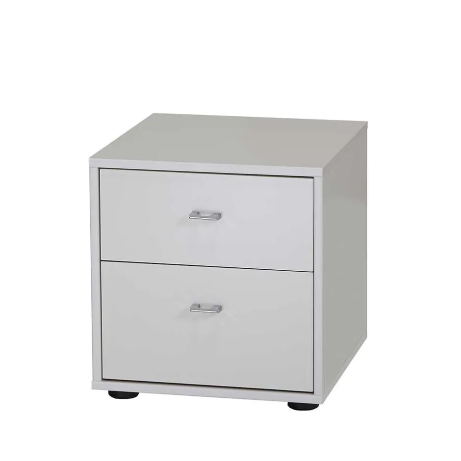 Wohnen Mini Kommode Vessina in Weiß