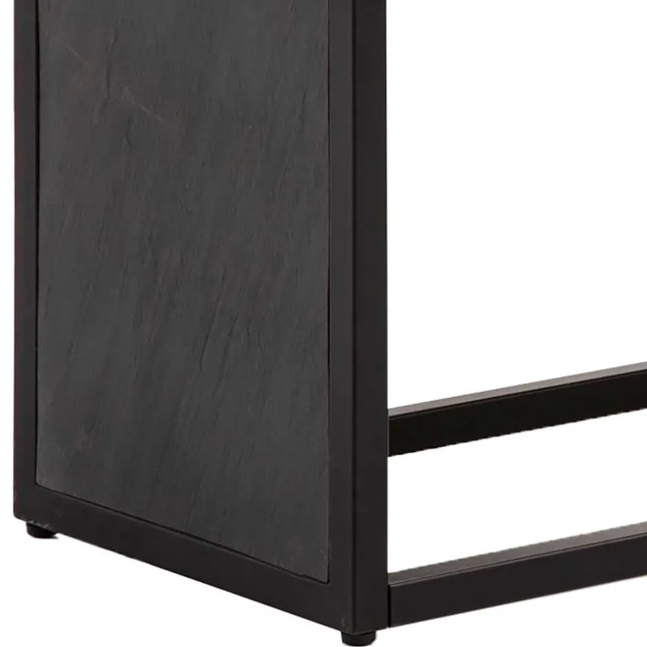 Wohnen Minimalistische Bank aus Akazie Massivholz - Zyrafete