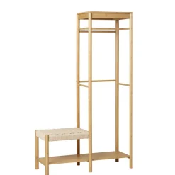 Wohnen Minimalistische Garderobe aus Bambus - Saridio
