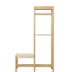 Wohnen Minimalistische Garderobe aus Bambus - Saridio