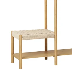Wohnen Minimalistische Garderobe aus Bambus - Saridio