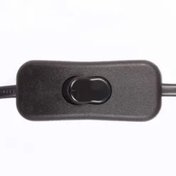 Wohnen Minimalistische Tischlampe in Schwarz & Natur - Dave