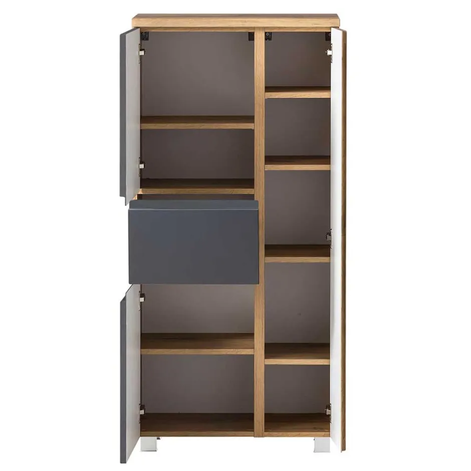 Wohnen Mittelgroßer Badschrank - stehend oder hängend - Jambi