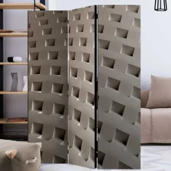 Wohnen Mobile Trennwand mit 135 cm Breite - Coubna