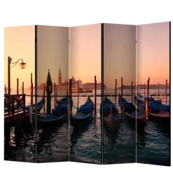 Wohnen Mobiler Paravent mit Foto von Venedig - Catinalo