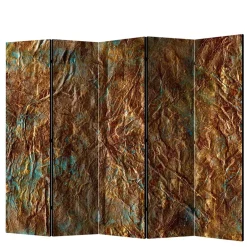 Wohnen Mobiler Raumteiler faltbar mit abstraktem Motiv - Zirus