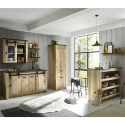 Wohnen Mobiliar für Küche inklusive Tresen - Garisa (sechsteilig)