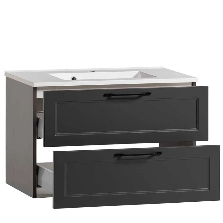 Modern Country Badeinrichtung Set - Novelya (dreiteilig)^Wohnen New