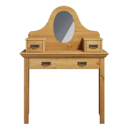 Wohnen Modern Country Frisiertisch mit Spiegel - Vocoja