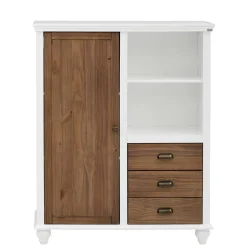 Modern Country Highboard in Weiß - Yakos^Wohnen Hot