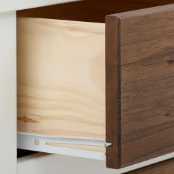 Modern Country Highboard in Weiß - Yakos^Wohnen Hot