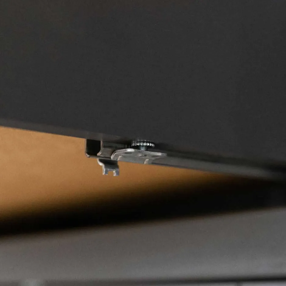 Wohnen Modern Country Nachtkommode in Grau & Kiefer - Eromsia