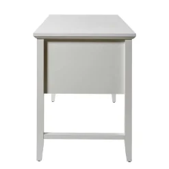 Wohnen Modern Country Schreibtisch in Weiß - Carter