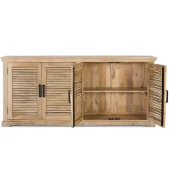 Modern Country Sideboard mit Lamellentüren - Muray^Wohnen Discount