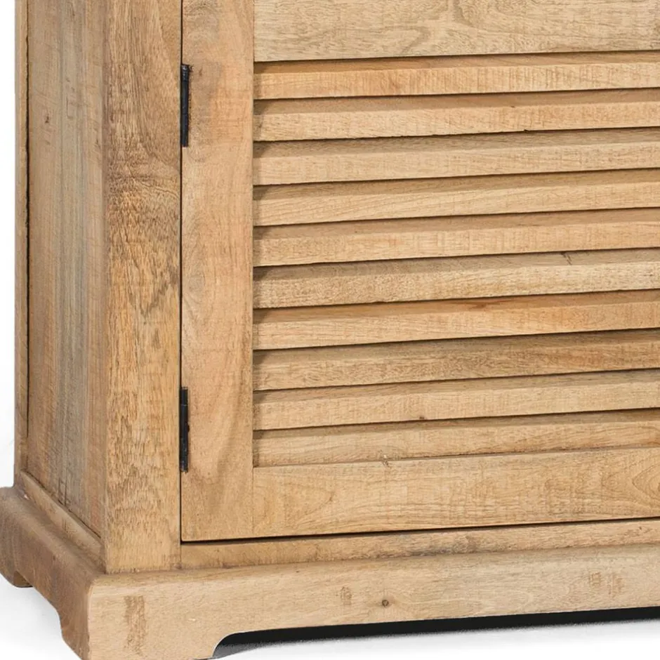 Modern Country TV Board mit Lamellentüren - Muray^Wohnen Discount