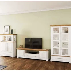 Wohnen Modern Country Wohnzimmerschrank zweifarbig - Eyzaco