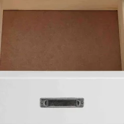 Moderne Anrichte mit Regal in Weiß & Grau - Lurgeno^Wohnen Discount