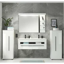 Wohnen Moderne Badmöbel im Set - Ingmesan (vierteilig)
