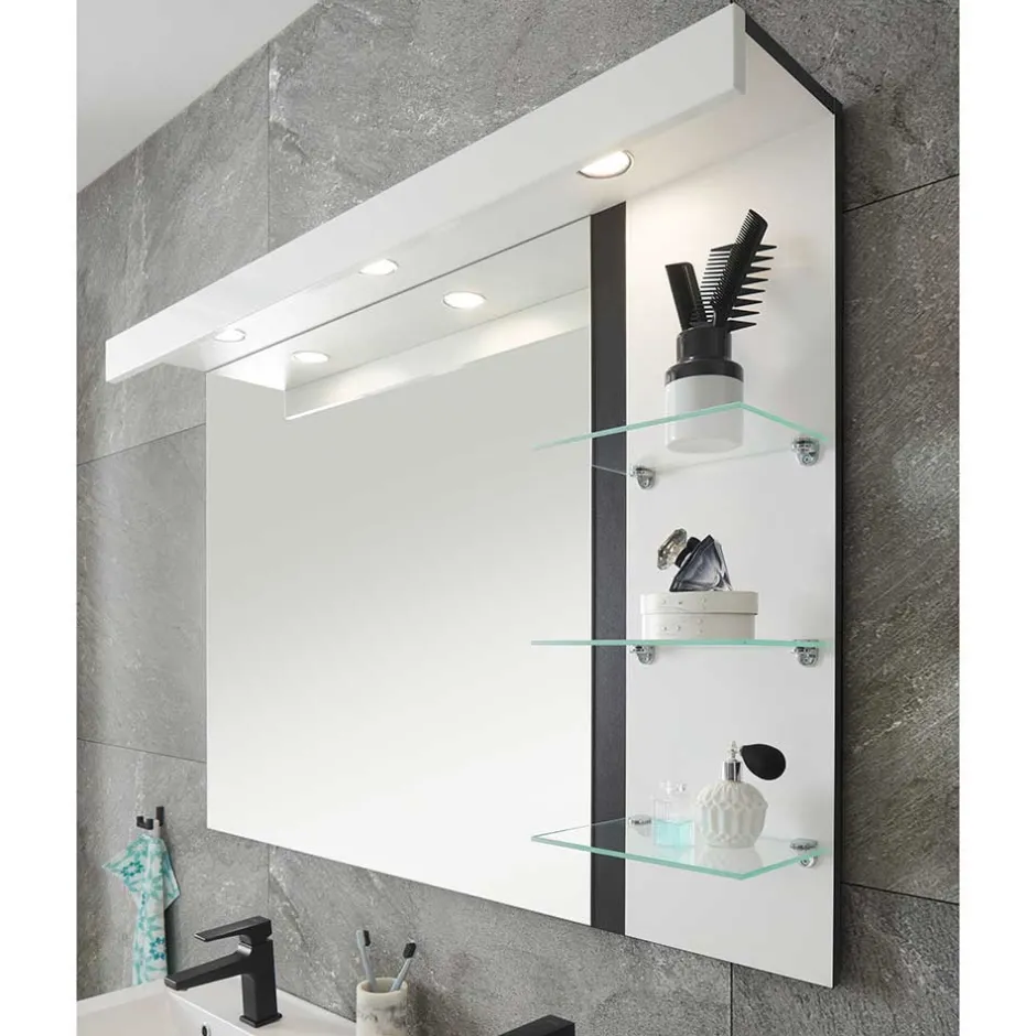 Wohnen Moderne Badmöbel im Set - Ingmesan (vierteilig)