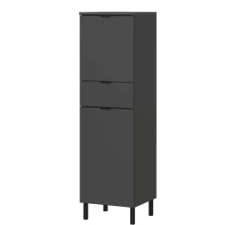 Moderne Badmöbel Kombi in Grau - Quado (dreiteilig)^Wohnen New