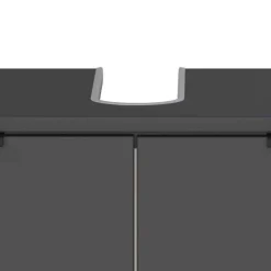 Moderne Badmöbel Kombi in Grau - Quado (dreiteilig)^Wohnen New