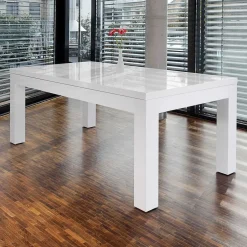 Moderne Essgruppe mit 4 Drehstühlen - Baiamare (fünfteilig)^Wohnen New