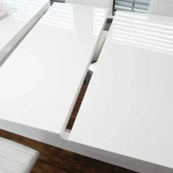 Moderne Essgruppe mit 4 Drehstühlen - Baiamare (fünfteilig)^Wohnen New