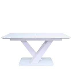 Wohnen Moderne Esszimmer Gruppe in Weiß - Colosses (fünfteilig)