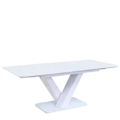 Wohnen Moderne Esszimmer Gruppe in Weiß - Colosses (fünfteilig)