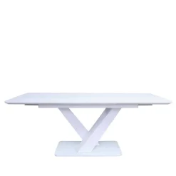 Wohnen Moderne Esszimmer Gruppe in Weiß - Colosses (fünfteilig)