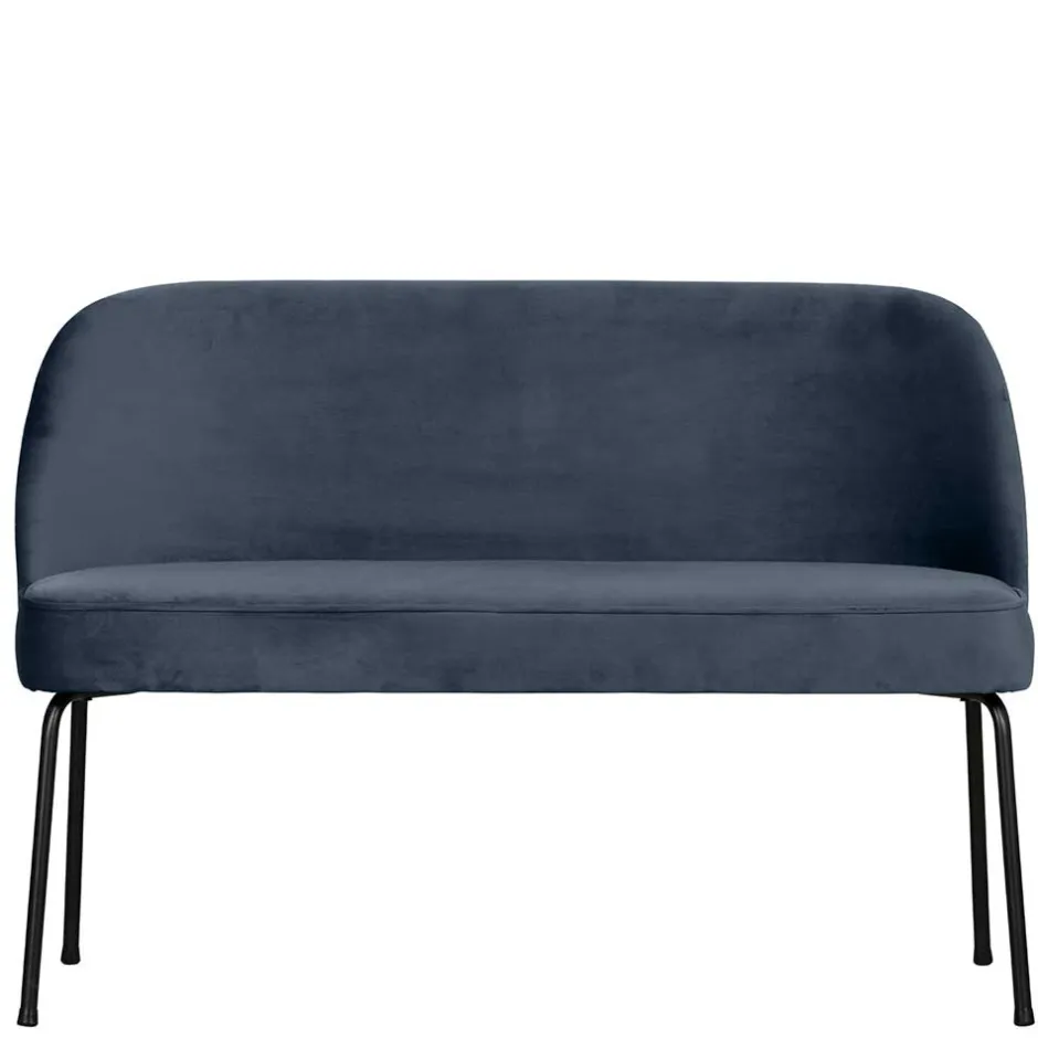 Wohnen Moderne Esszimmerbank in Petrol Samt - Plicardo