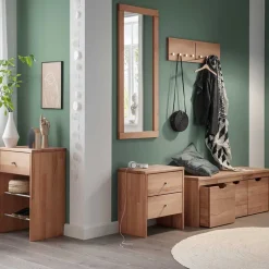 Moderne Flureinrichtung in Buche - Shimousa (fünfteilig)^Wohnen Discount